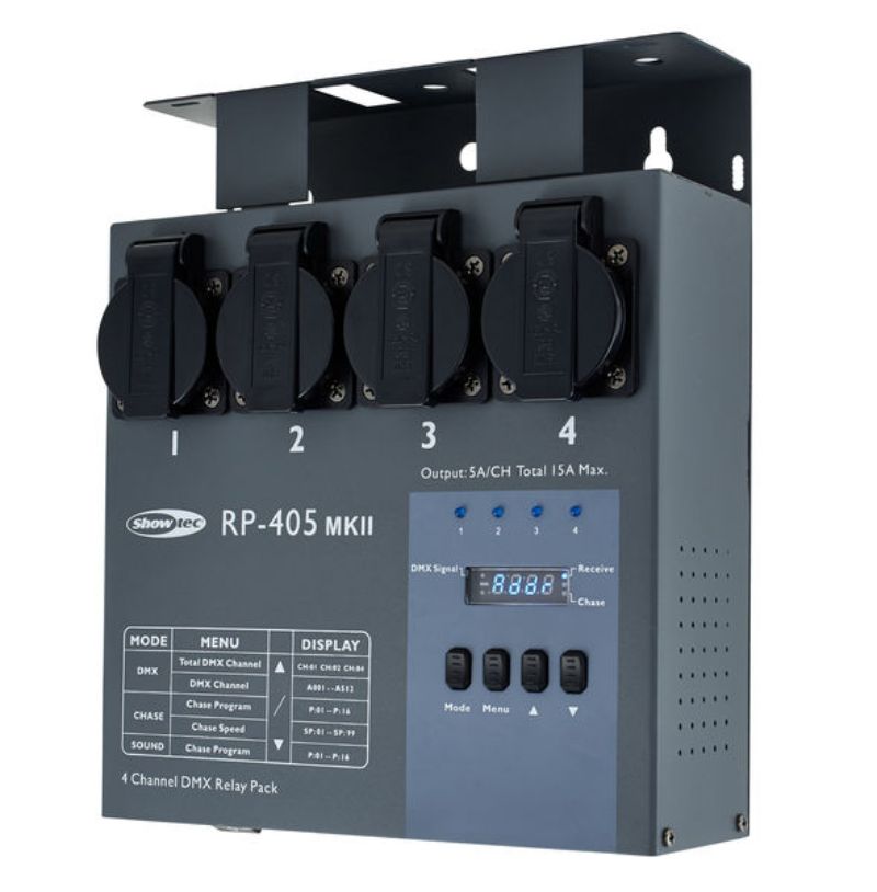 DMX RELAY PACK - 4ch